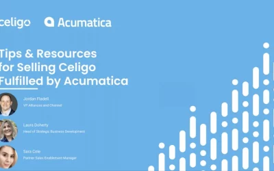 Conseils et ressources pour vendre Celigo Fulfilled by Acumatica