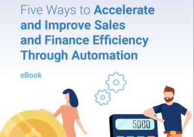 Cinq façons d'accélérer et d'améliorer l'efficacité des ventes et des finances grâce à l'automatisation