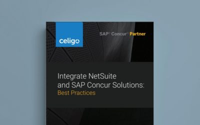Integrating SAP Concur Solutions and NetSuite: Best Practices