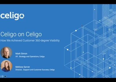 Celigo on Celigo: How Celigo automated the customer journey to improve customer experience and net retention
