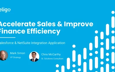 Accelerate and Improve Sales and Finance Efficiency: Salesforce & NetSuite Integration