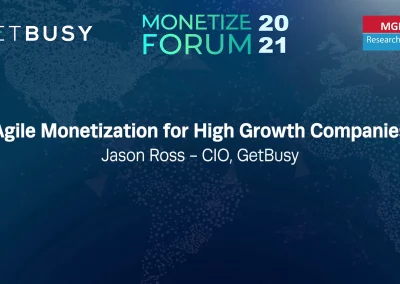 Agile Monetization Integration for High-Growth Companies