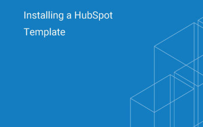 Installer un modèle HubSpot
