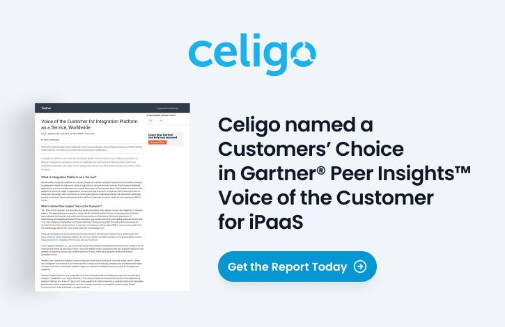 celigo gartner voice of customer report