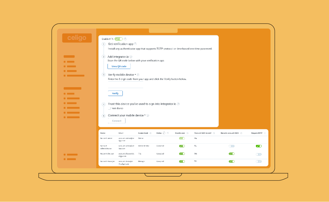 Governance and security UI