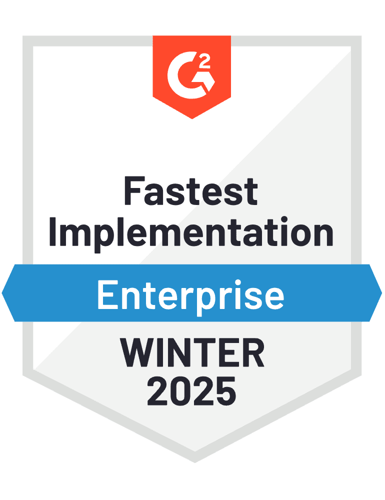 G2 Fastest iPaaS implementation