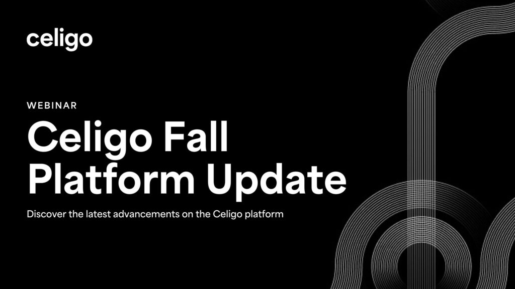 Celigo Fall Platform Update