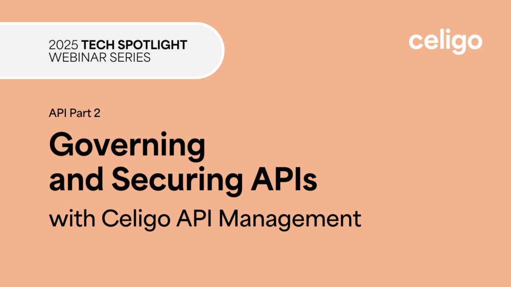 API Part 2: Governing and Securing APIs with Celigo API Management