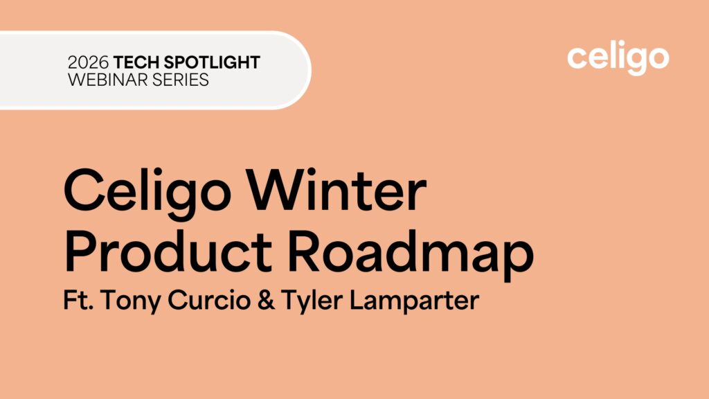 Celigo Winter Product Roadmap
