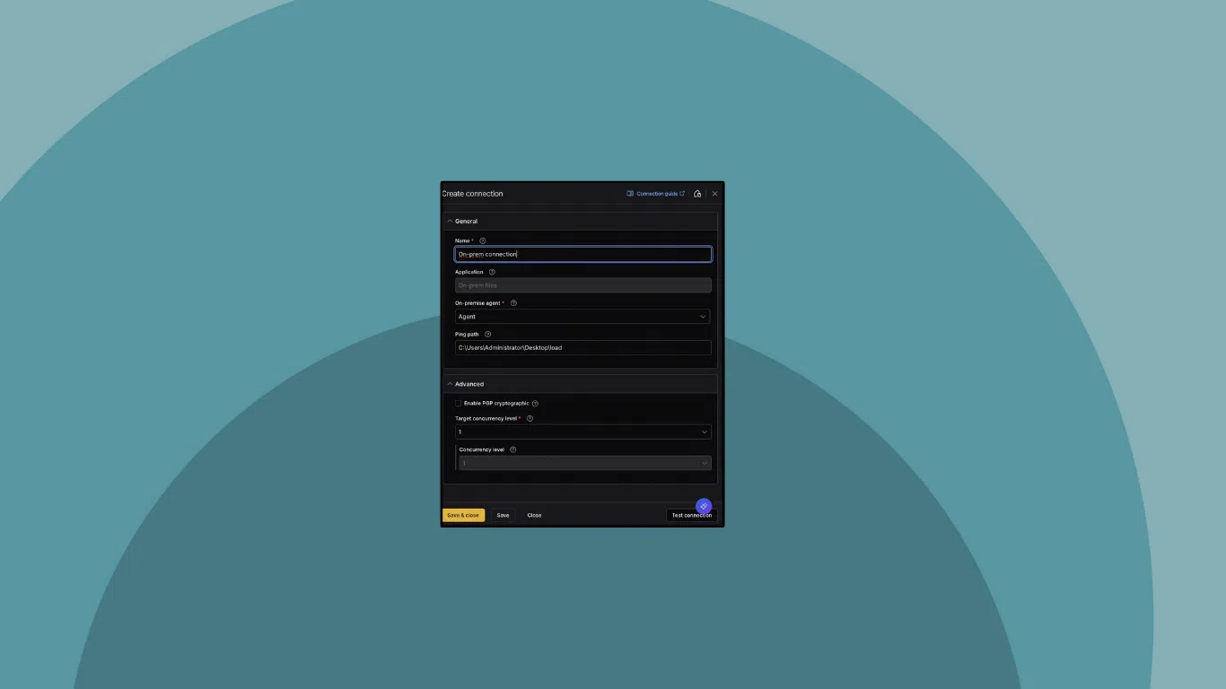 Access local files with the new on-prem file connector
