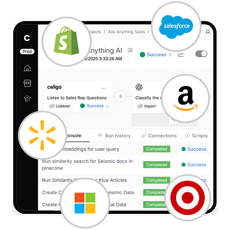The #1 integration platform built for scale