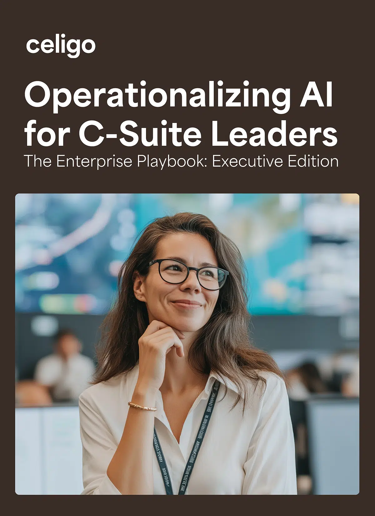Operationalizing AI for C-Suite Leaders ebook cover