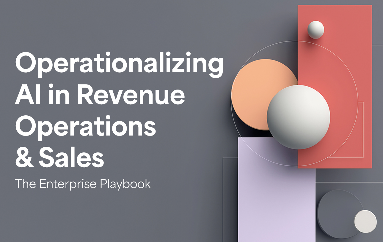 Operationalize AI in Sales & RevOps: The Enterprise Playbook
