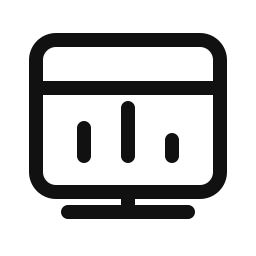 Chart dashboard icon