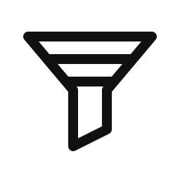 Pipeline funnel icon