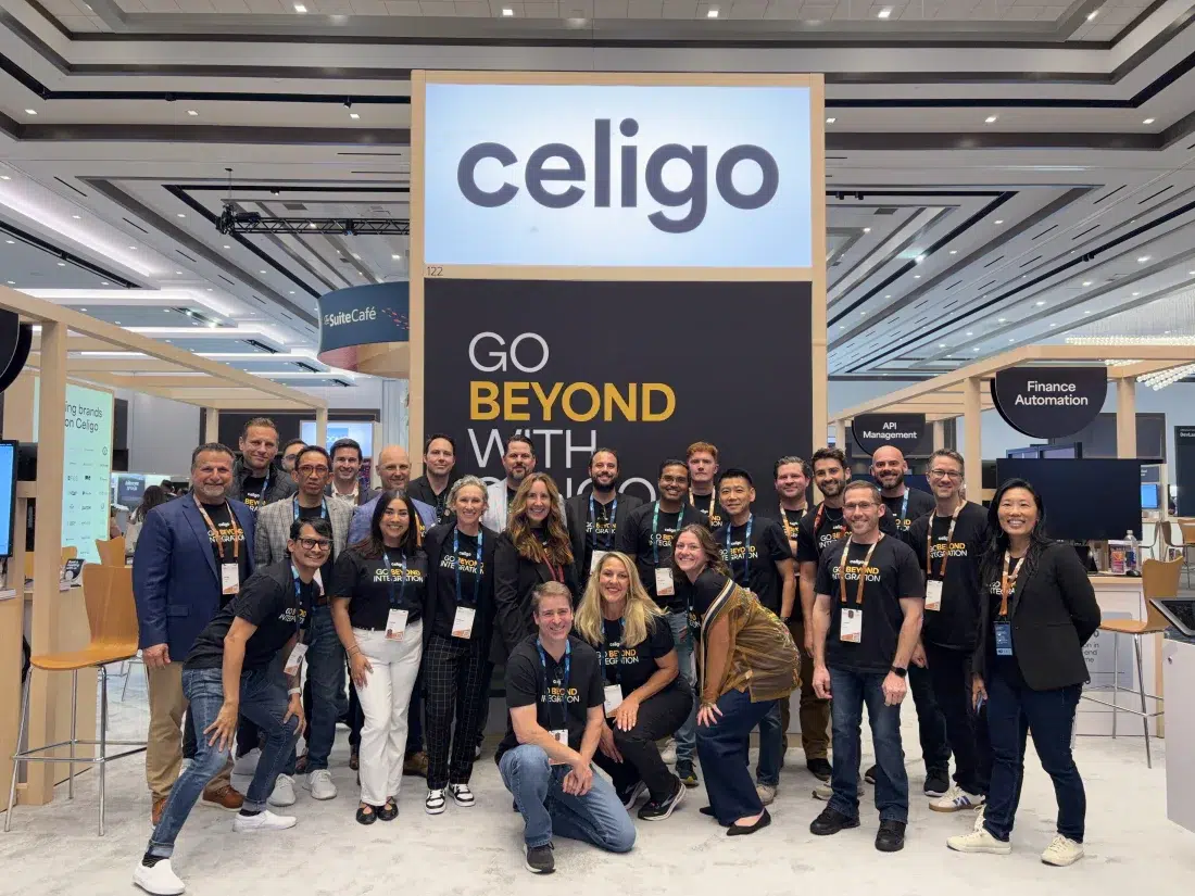 Celigo team members collaborating together