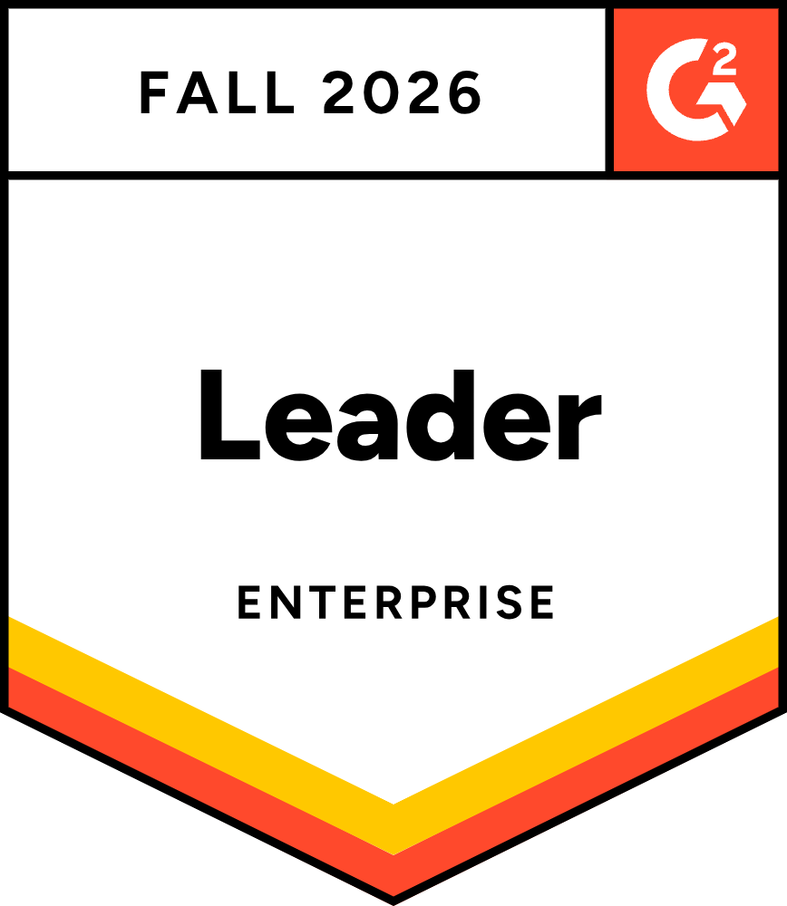 G2 Leader Enterprise badge